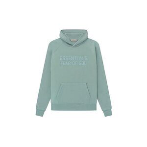 Fear Of God Essentials Blue Raglan Hoodie